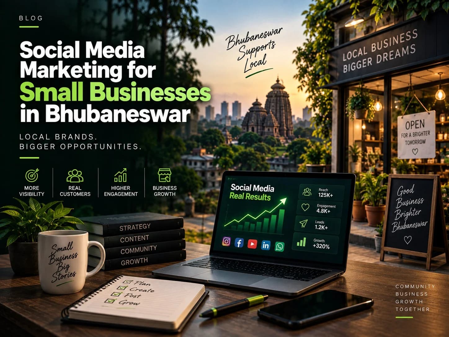 Social Media Marketing for Small Businesses in Bhubaneswar: What Actually Works?