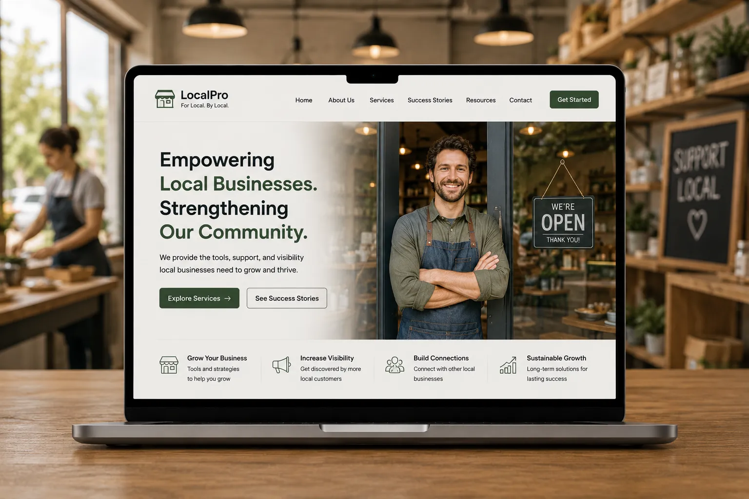 Local businesses